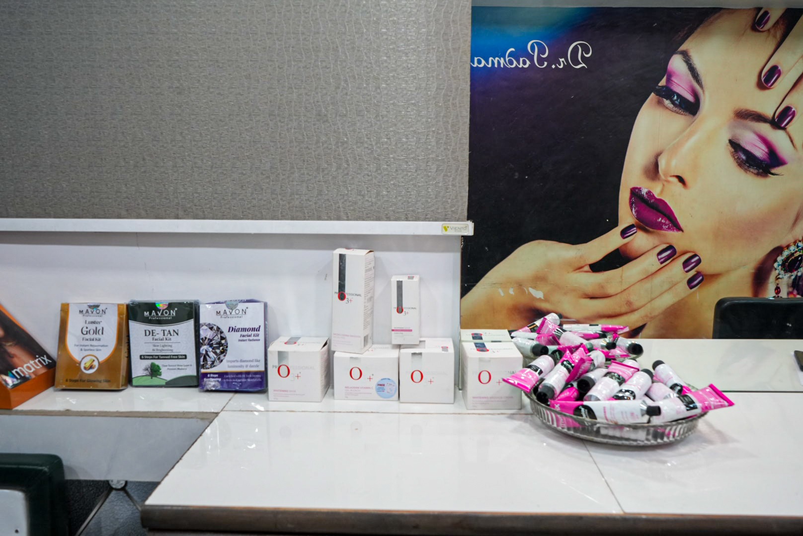 Professional facial and skincare products